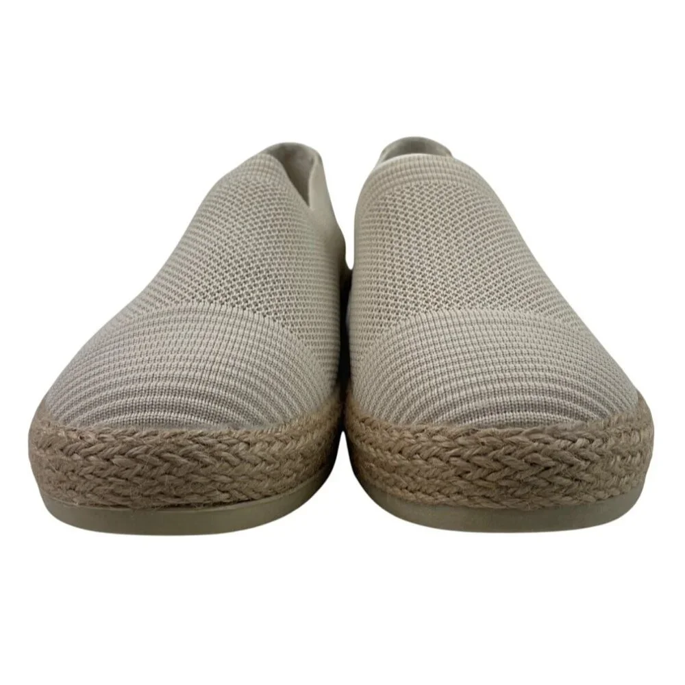 Falls Creek Erin Natural Knit Loafers Slip On Womens Size 9.5M - Picture 5 of 11